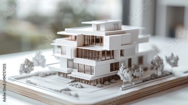Obraz Modern Architectural Model