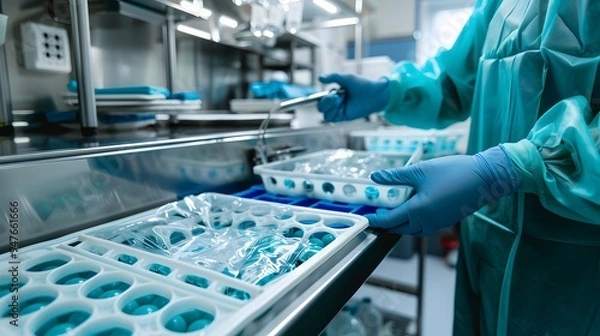 Obraz Medical Sterilization and Packaging Process