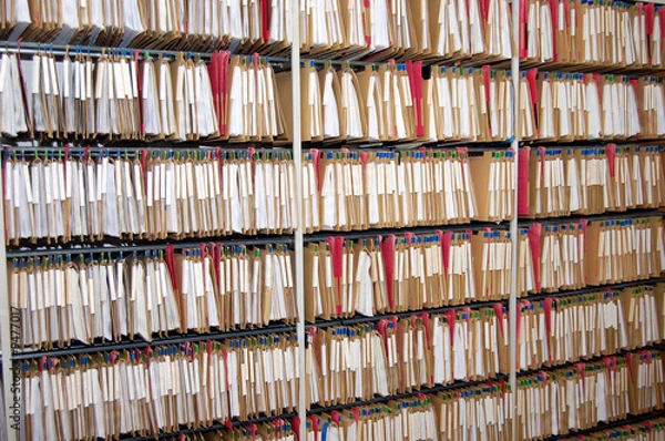 Obraz Rejestr aktów