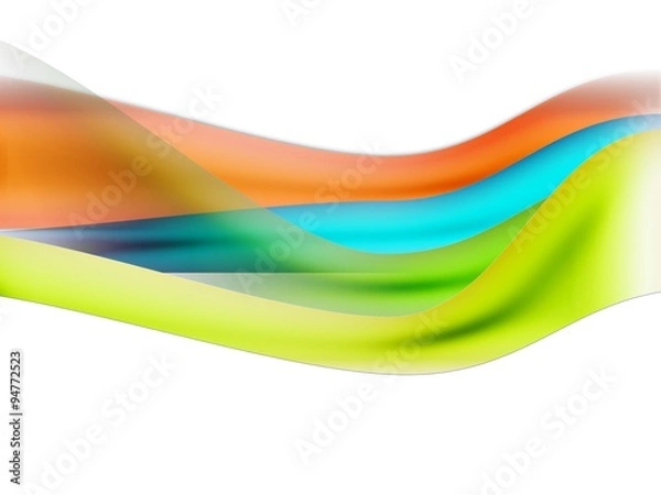 Fototapeta Texture gradient waves
