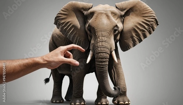 Obraz True pride isn't measured by size; it's the strength of character that counts.
