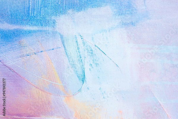 Fototapeta Abstract art backgrounds. Hand-painted background. Acrylic painting on canvas.Texture fluid acryl. Fragment of artwork. Brushstrokes of paint. background for textile, package, poster