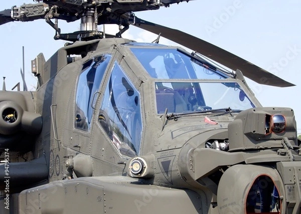 Obraz AH-64 Apache attack helicopter