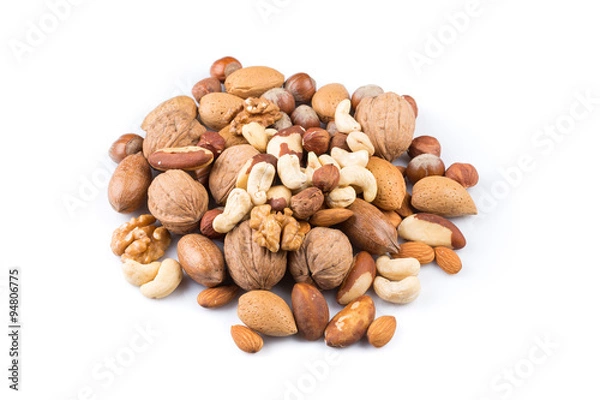 Fototapeta Variety of Mixed Nuts