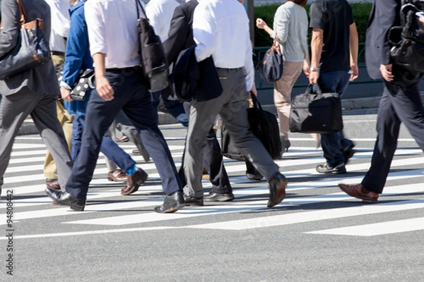Fototapeta Sceneria do pracy (biznesmen)