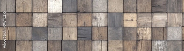 Fototapeta Warm Wooden Floor Textures, rich shades of brown and tan, perfect for cozy interiors, seamless design, minimalist aesthetic, enhances clean and simple environments, versatile background