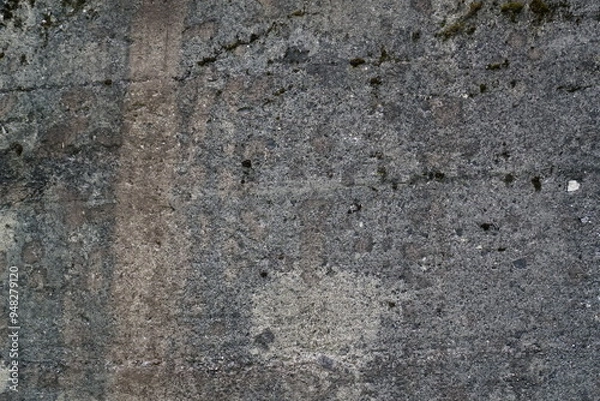 Fototapeta Old, weathered concrete wall