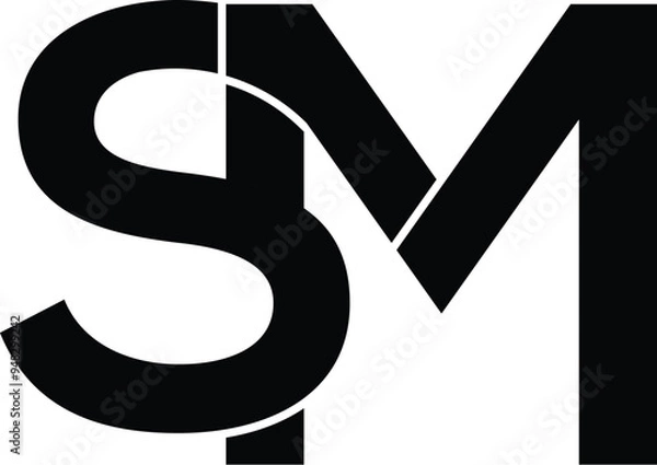 Fototapeta SM  logo design