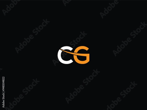 Fototapeta CG logo design