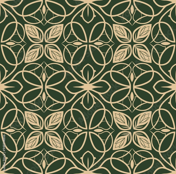 Obraz Simple fox sticker icon illustration