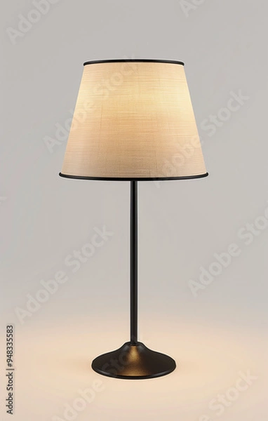 Fototapeta lamp on a table