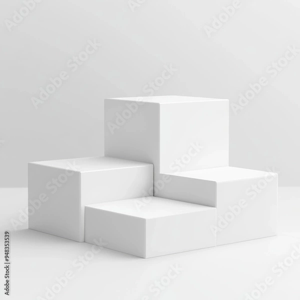 Obraz White Cube Display.