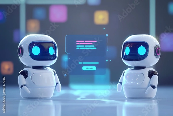 Obraz ai chatbot conversation