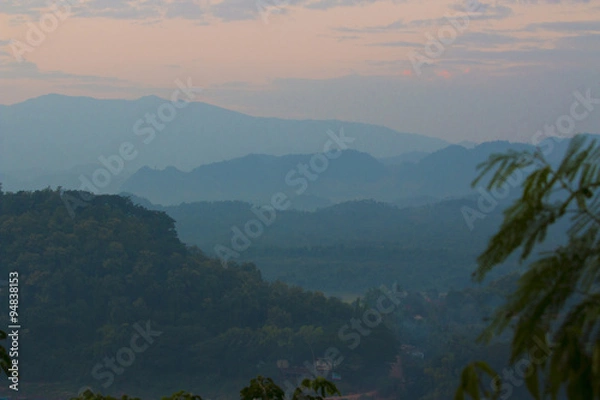 Fototapeta The Highly Visible Luang Prabang, Laos.