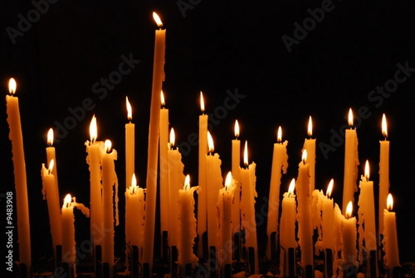Fototapeta bougies
