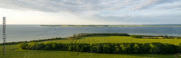 Obraz Poel Island in Northern Germany from the air