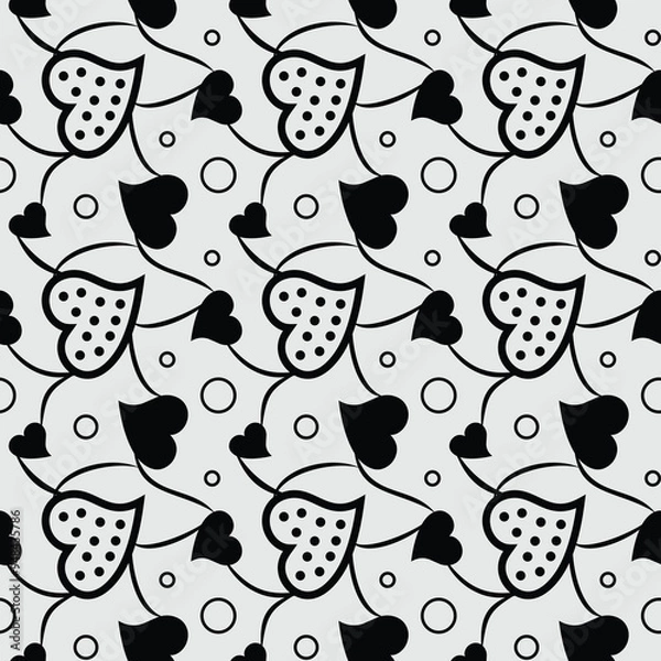 Fototapeta Abstract pattern Seamless vector Textile print Texture background for fabric