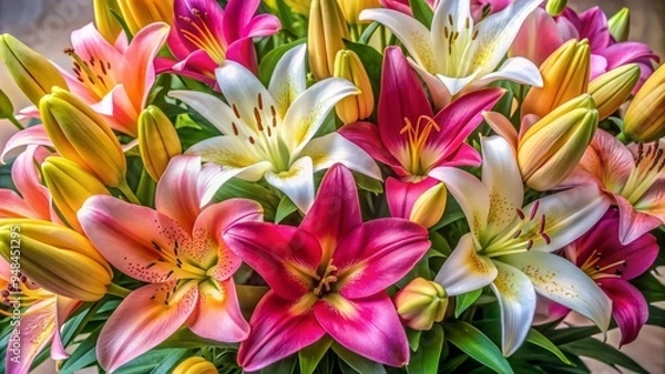 Obraz lilies+bouquet