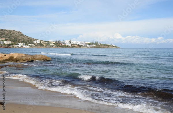 Obraz Küste bei Stalida, Kreta