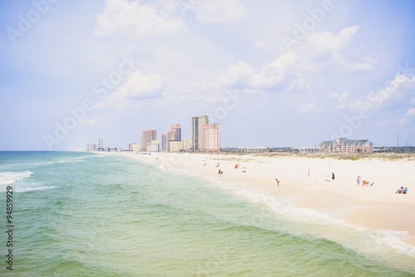 Obraz Orange Beach Coast