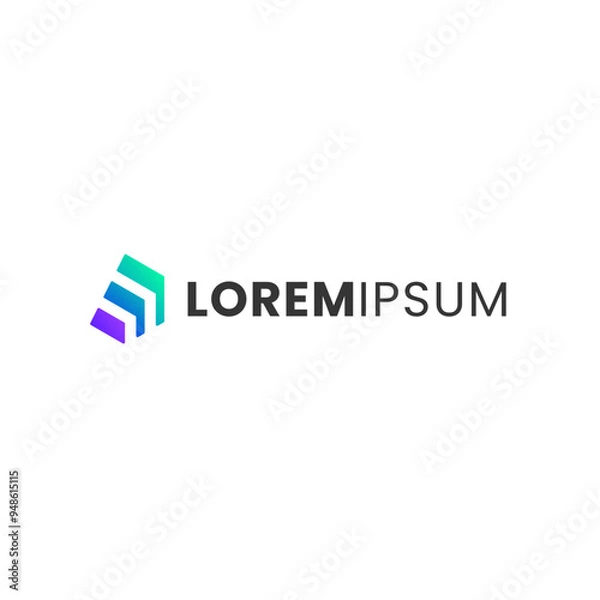 Fototapeta Abstract Modern Vector Logo