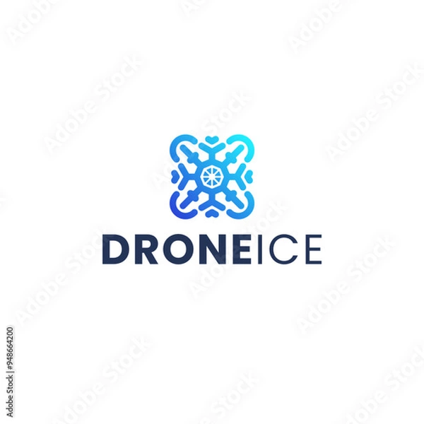 Fototapeta Droneice Modern Logo Vector