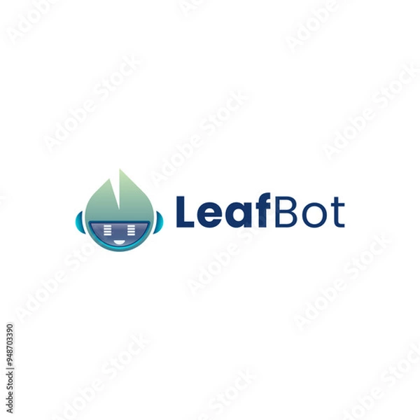 Fototapeta LeafBot Modern Logo Vector