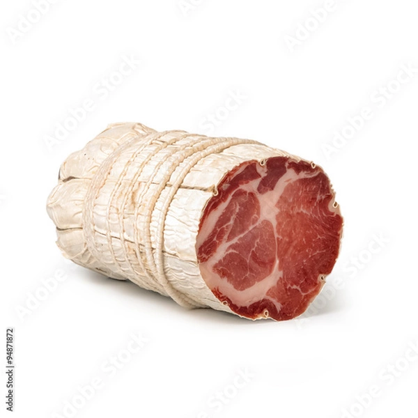 Fototapeta Salami Coppa di Pork