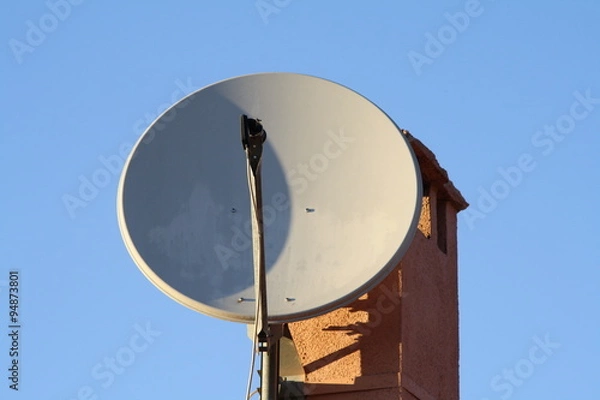 Fototapeta parabole satelite