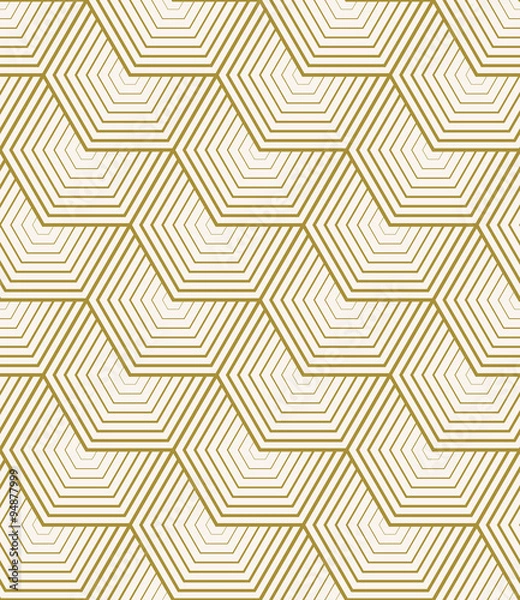 Obraz abstract hexagonal pattern