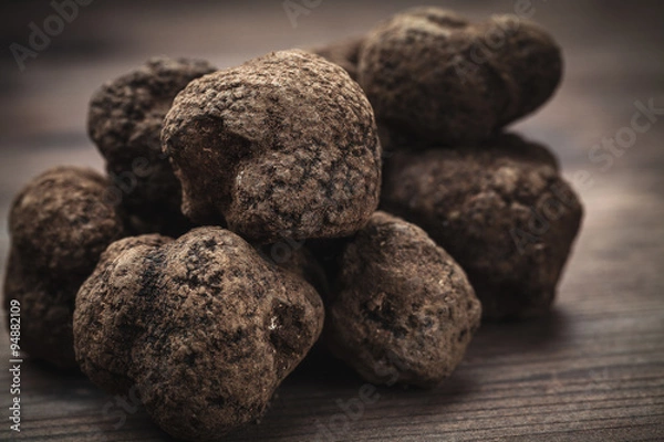 Obraz mushroom black truffle
