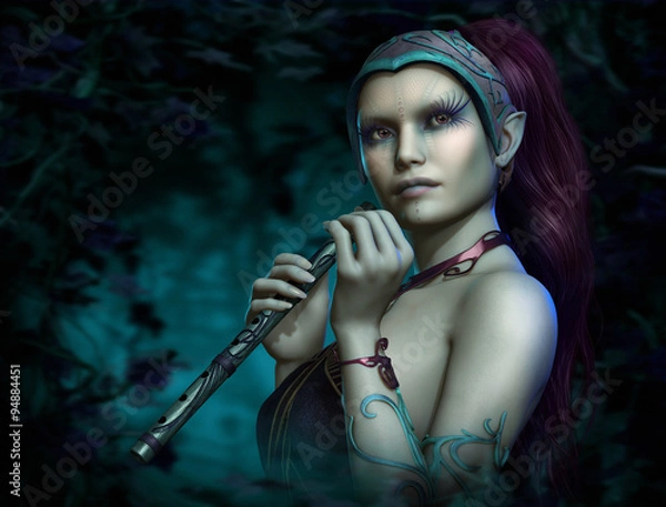 Obraz midnight music, 3d cg