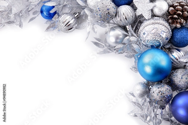 Obraz Christmas border with copy space