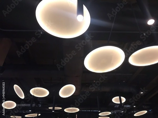 Obraz lighting in the cafe