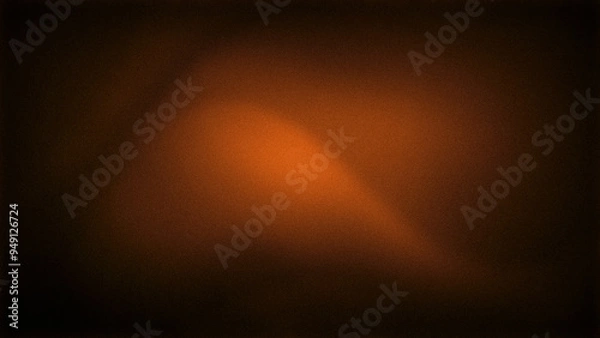 Fototapeta Warm and dark 4K abstract background with deep orange and brown gradients. Perfect for creating a rich, grainy, and atmospheric design aesthetic