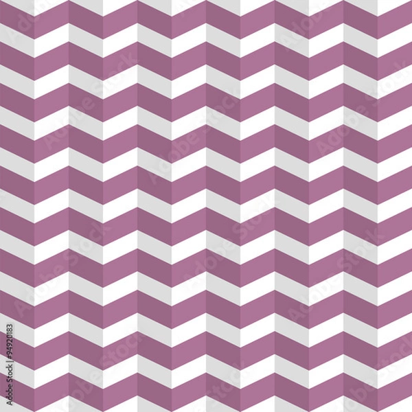 Obraz Zig Zag, Purple Design