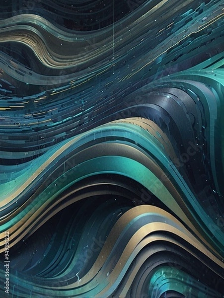 Fototapeta abstract blue background