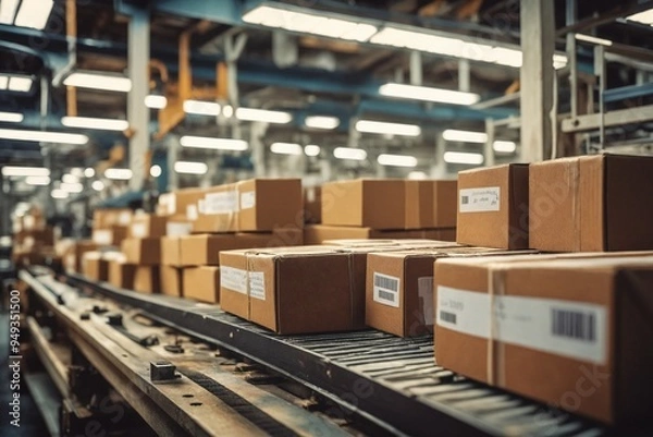 Fototapeta Warehouse Operations