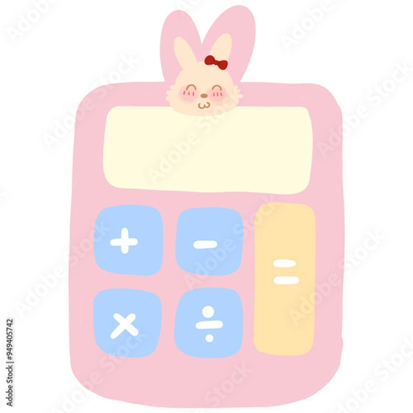 Fototapeta Calculator