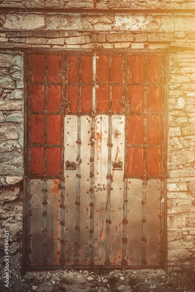 Fototapeta Old Wooden door