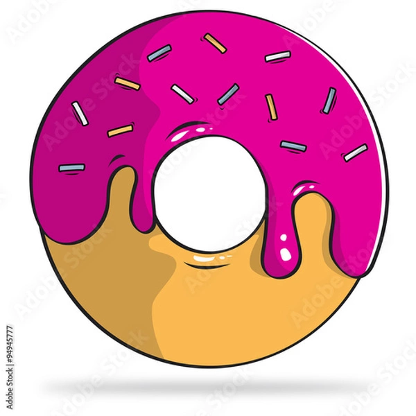 Obraz Donuts Design and Illustration