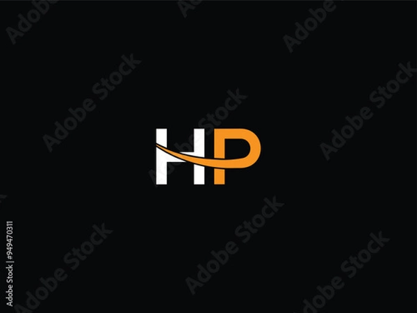 Fototapeta HP logo design