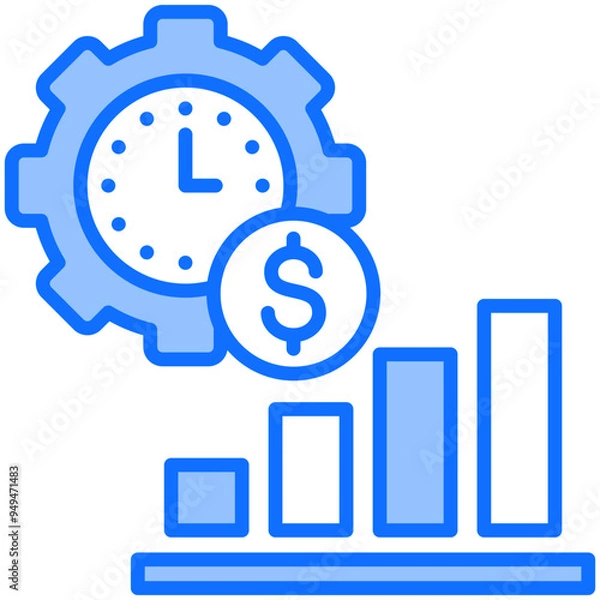 Fototapeta Efficiency Icon