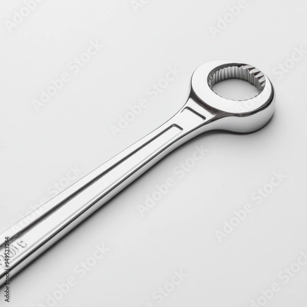 Obraz Wrench on a white background
