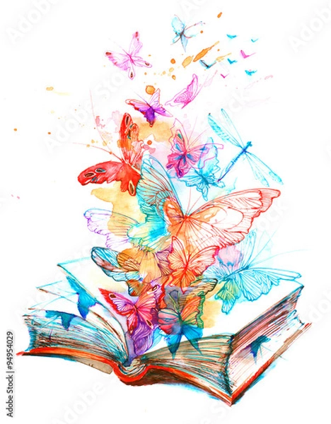 Obraz bajkowa książka