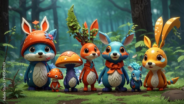 Fototapeta owl in a tree