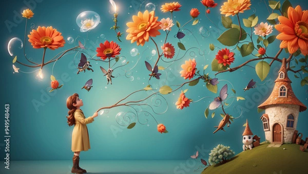 Obraz fairy tale princess