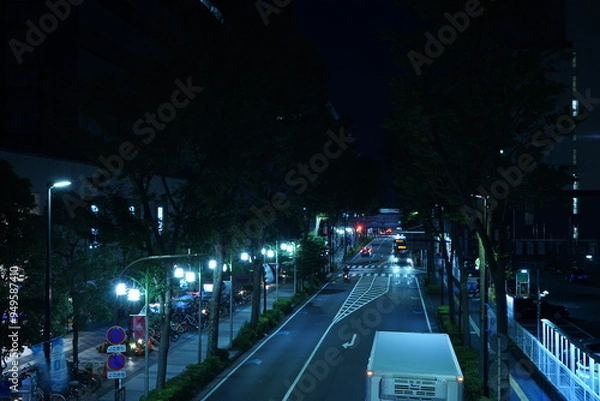 Obraz 夜の武蔵小杉