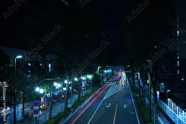 Obraz 夜の武蔵小杉