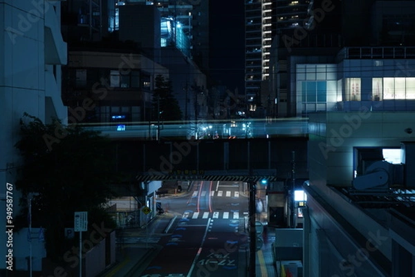 Obraz 夜の武蔵小杉